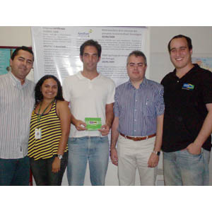 Visita da comiss�o do Pr�mio IEL